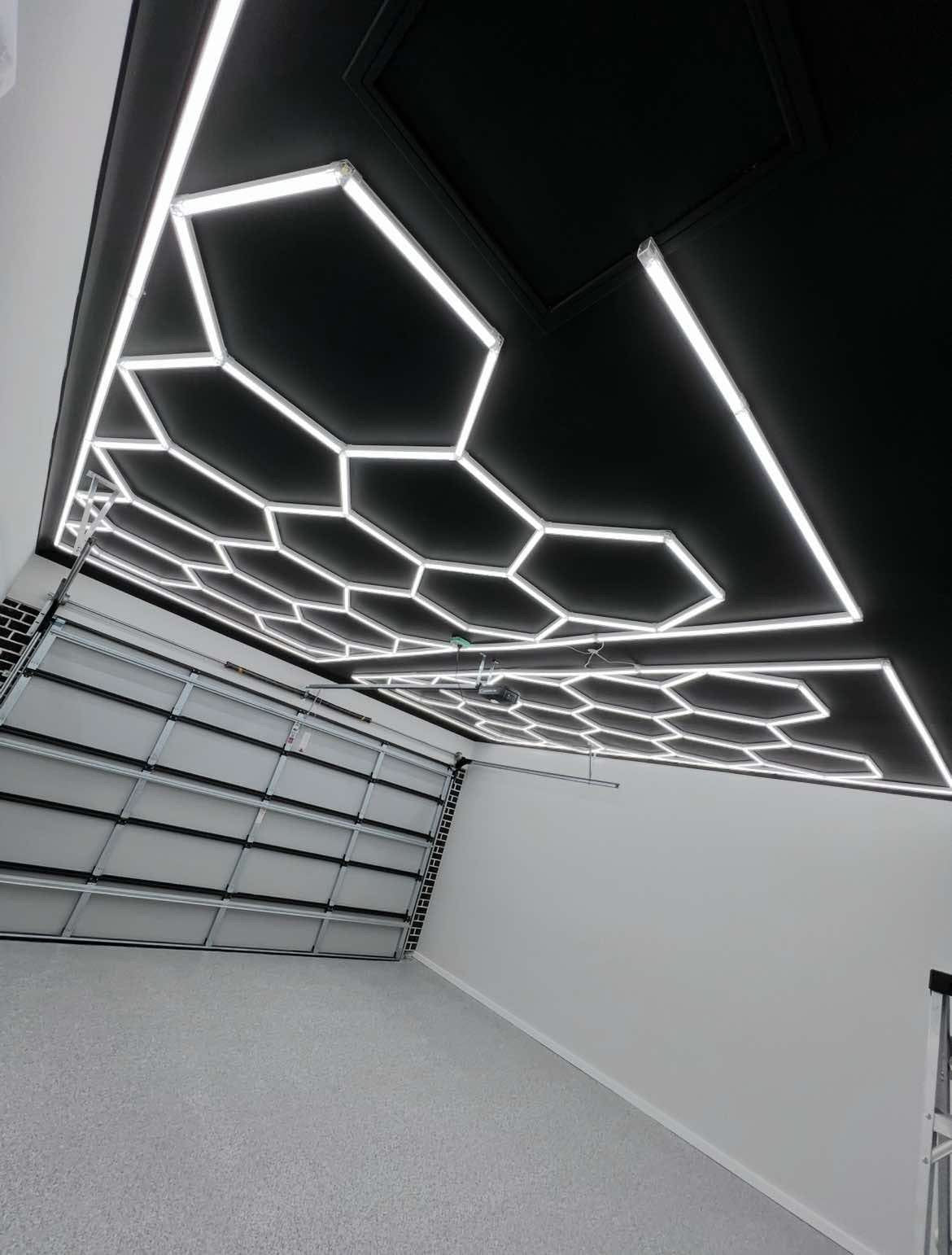 14 Grid Hexagon Light Set with Border