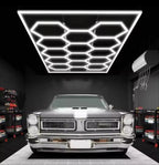 14 Grid Hexagon Light Set with Border